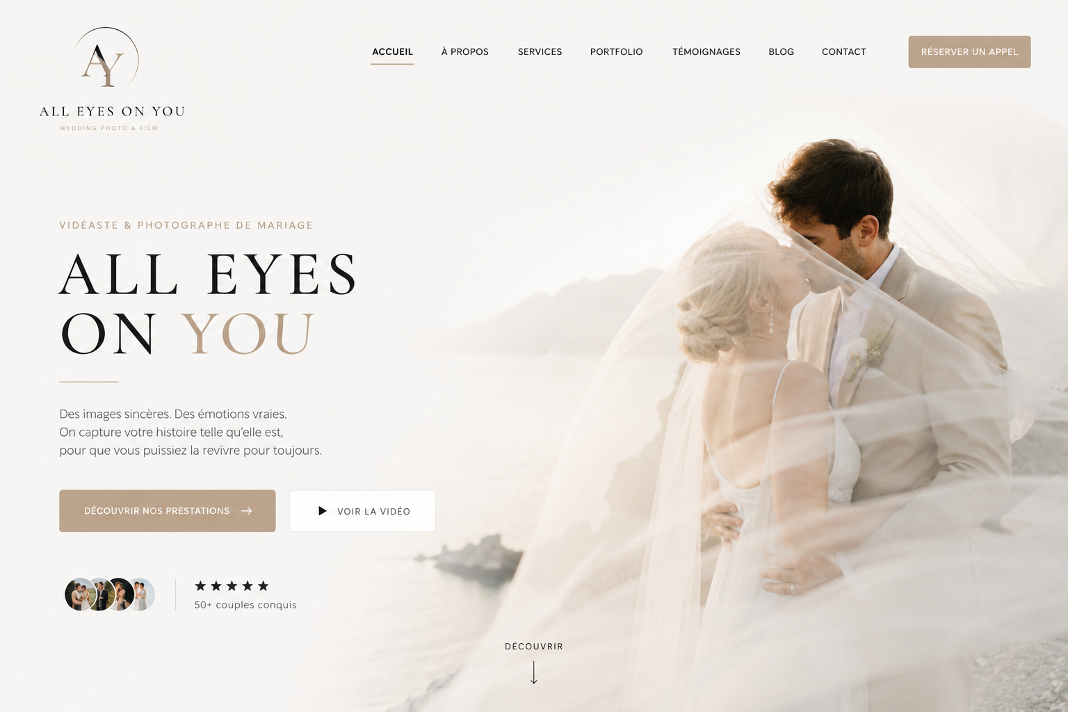 All Eyes On You - Site videaste mariage